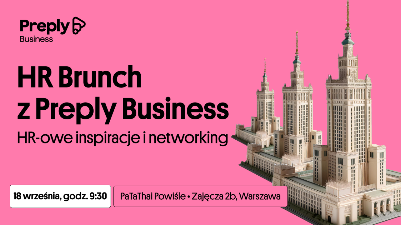 Materiały archiwalne wydarzenia HR Brunch z Preply Business
